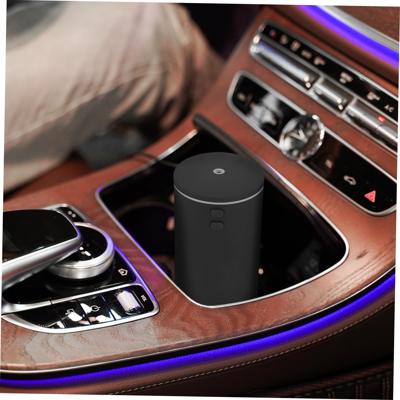1 Juego Difusor De Aroma para Coche Humidificador Portatil para Humidificador Portátil para Coche Distribuidor De Olores De Coche USB Familiar El Plastico Dispensador