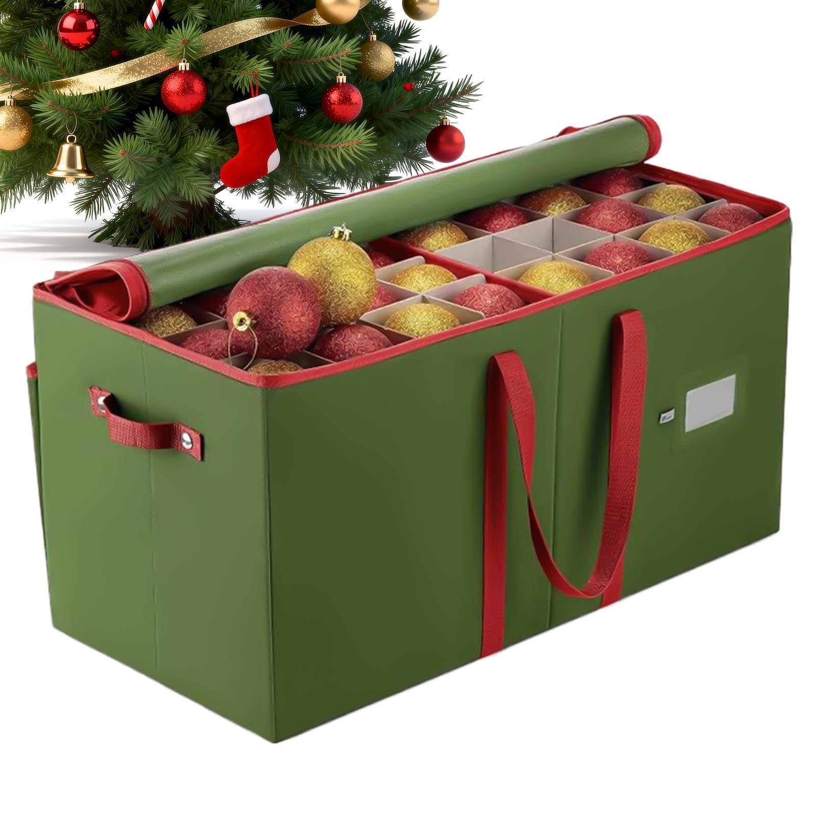 Weihnachtskugel Aufbewahrung Box 128 Kugeln Organizer Mit Trennfächern