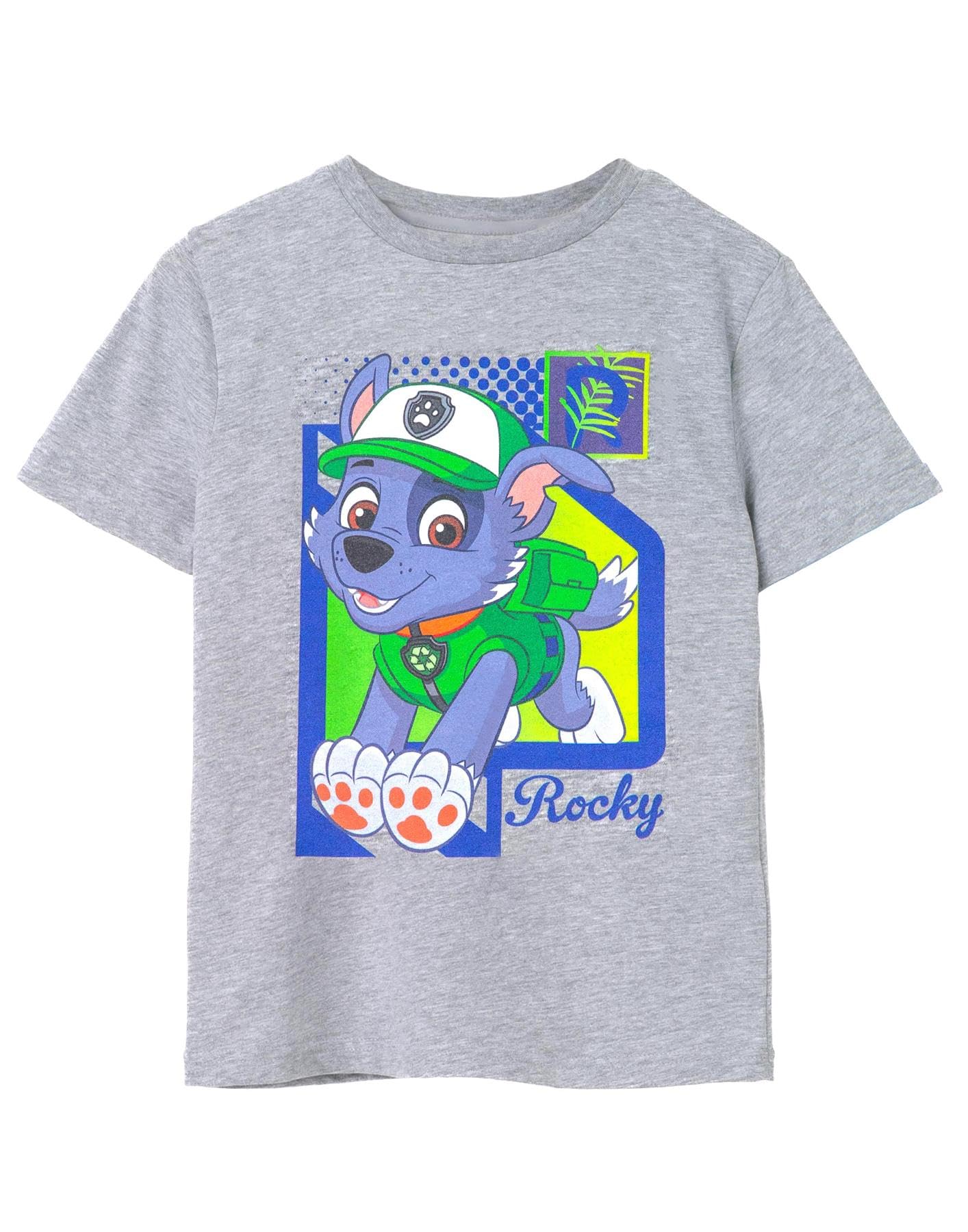 Paw Patrol (3-4 Years) Short Sleeved T-Shirt (Boys Grey)