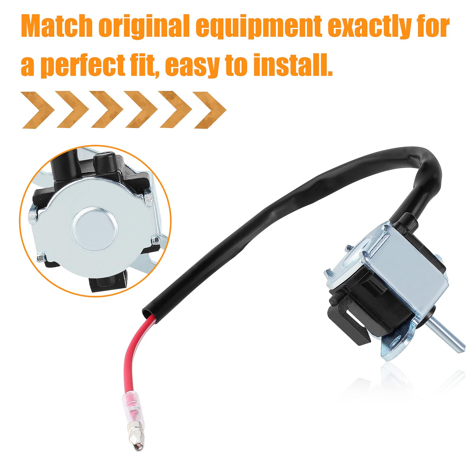 Kit de solenoide de apagado de combustible compatible con Kohler 24-757-01-S 2475701S CH18 CH20 CH22 CH23 CH25 CH620 CH621 CH640 CH641 CH670 CH680 CH730 CH740 CV20 CV640. CV680 CV742 LH685