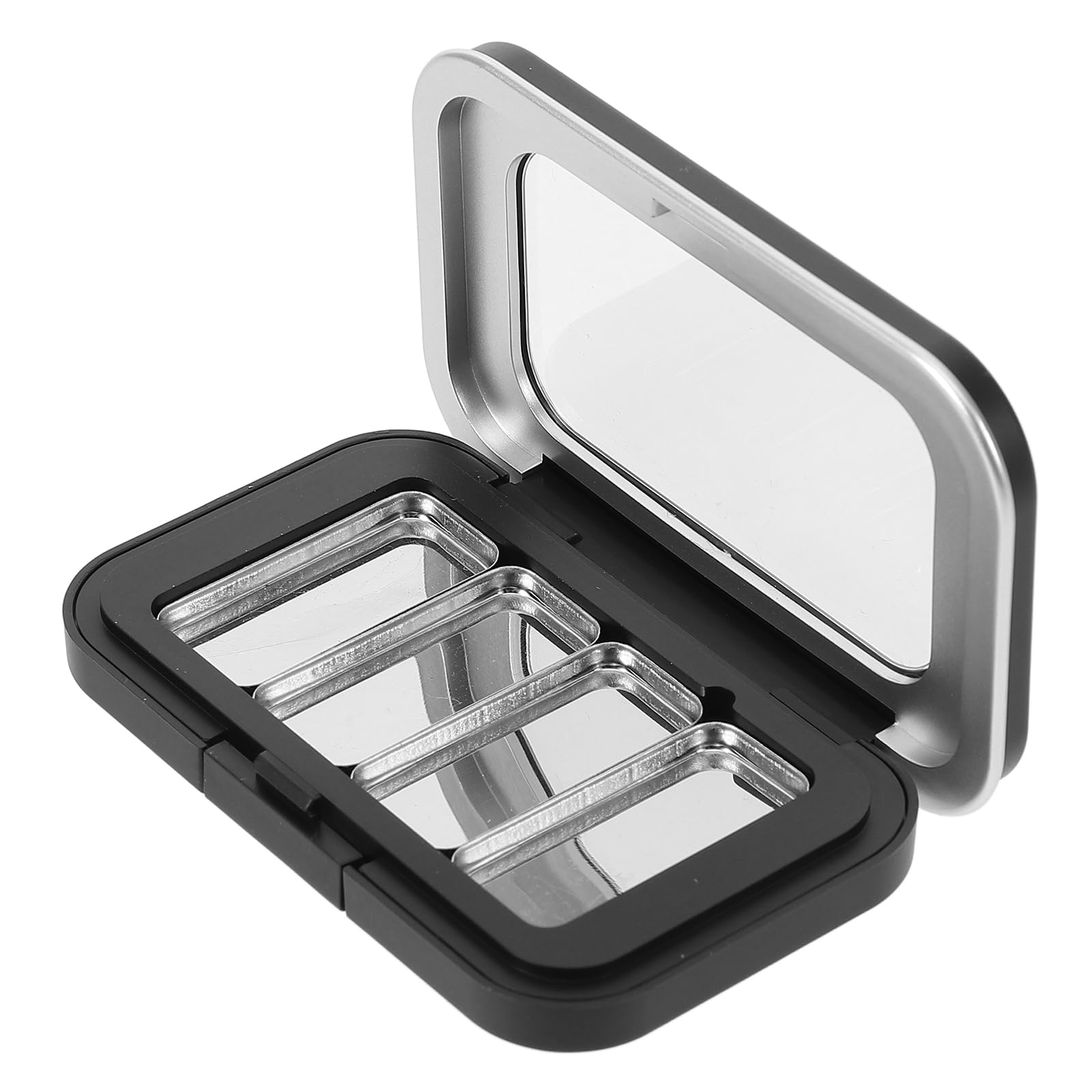 minkissy 1 Set Empty Eyeshadow Palette Magnetic Makeup Palettes with Mirror