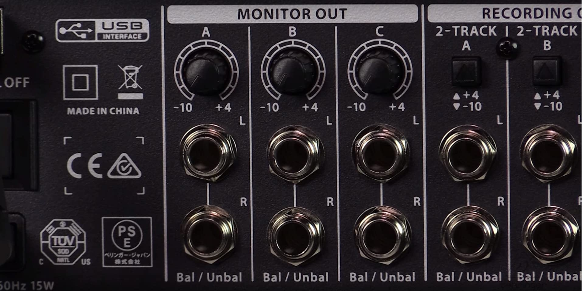 Behringer XENYX CONTROL2USB HighEnd Studio Control and Communication