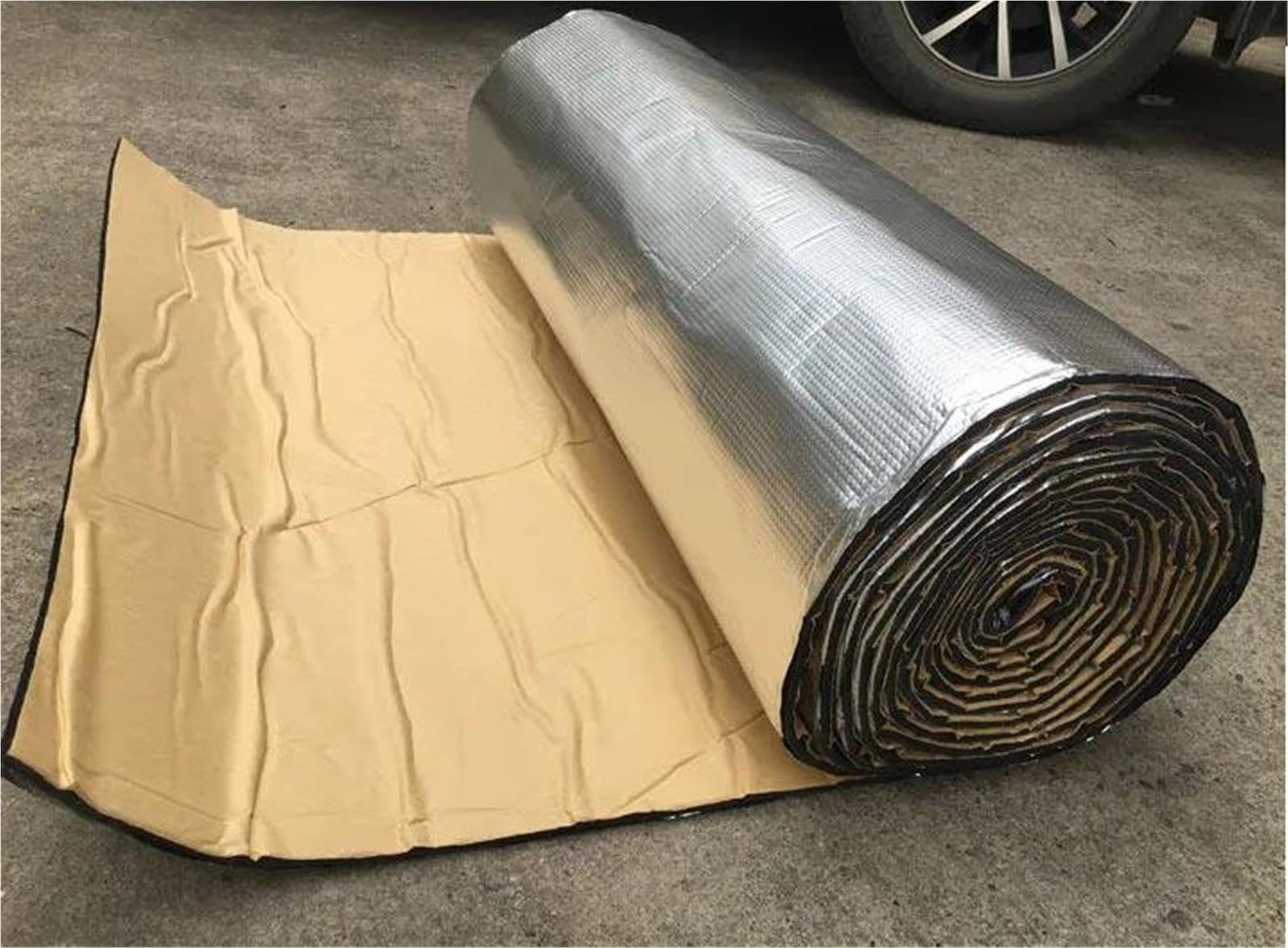 capó Aislamiento algodón Alfombrilla Aislante Térmica Coche 1MX10 M
