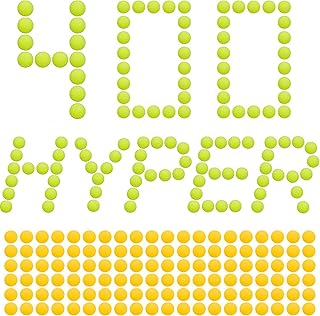 Hyper Balls Refill 400 Rounds for Nerf Hyper Series Mach Rush Siege Impulse Stock Up Hyper Games