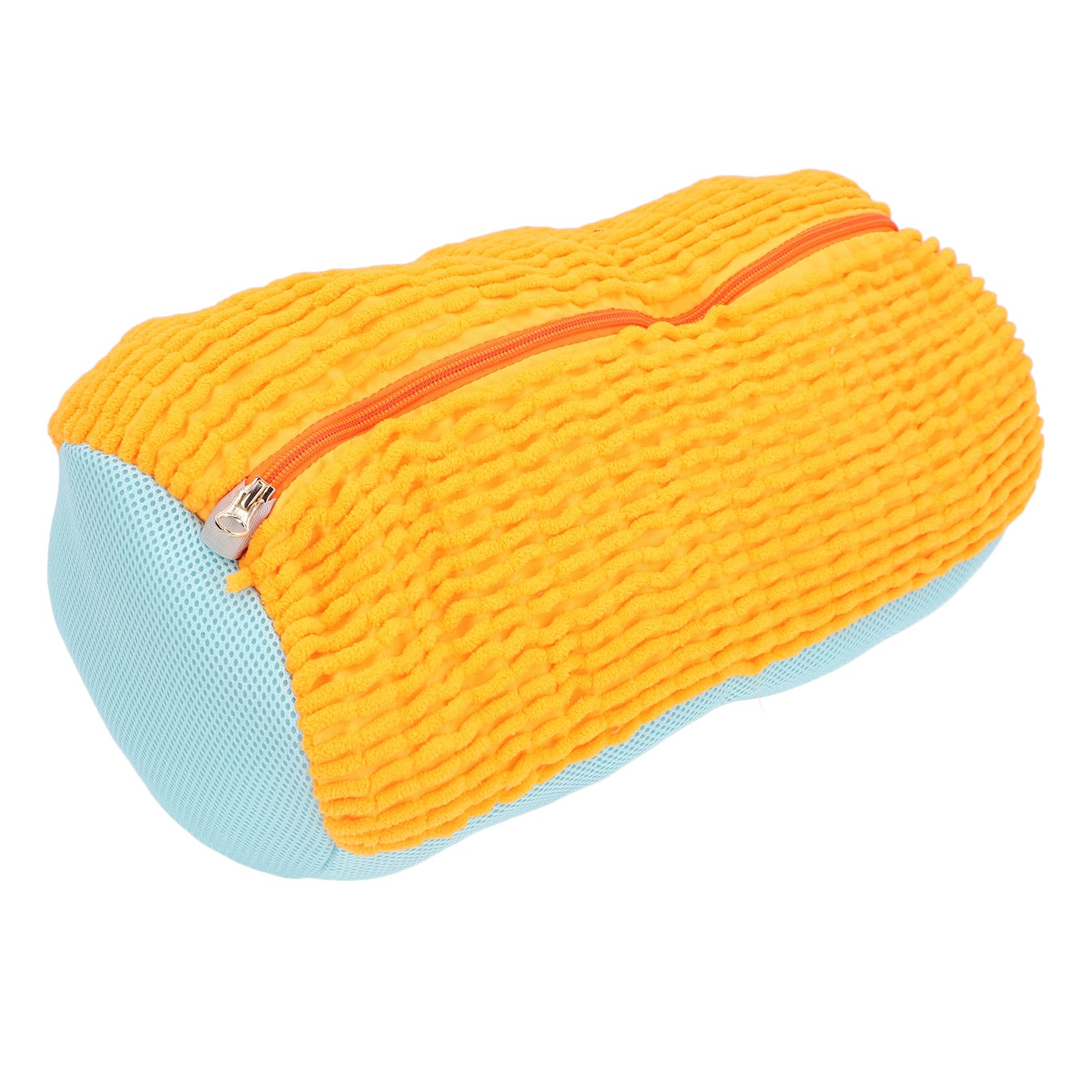 Shoes Wash Bag, Sneaker Mesh Washing Bag with Zip, Reusable Prevent Deformation Shoe Cleaning Laundry Bag, 15 X 7 in for Gym Shoes,Sneaker