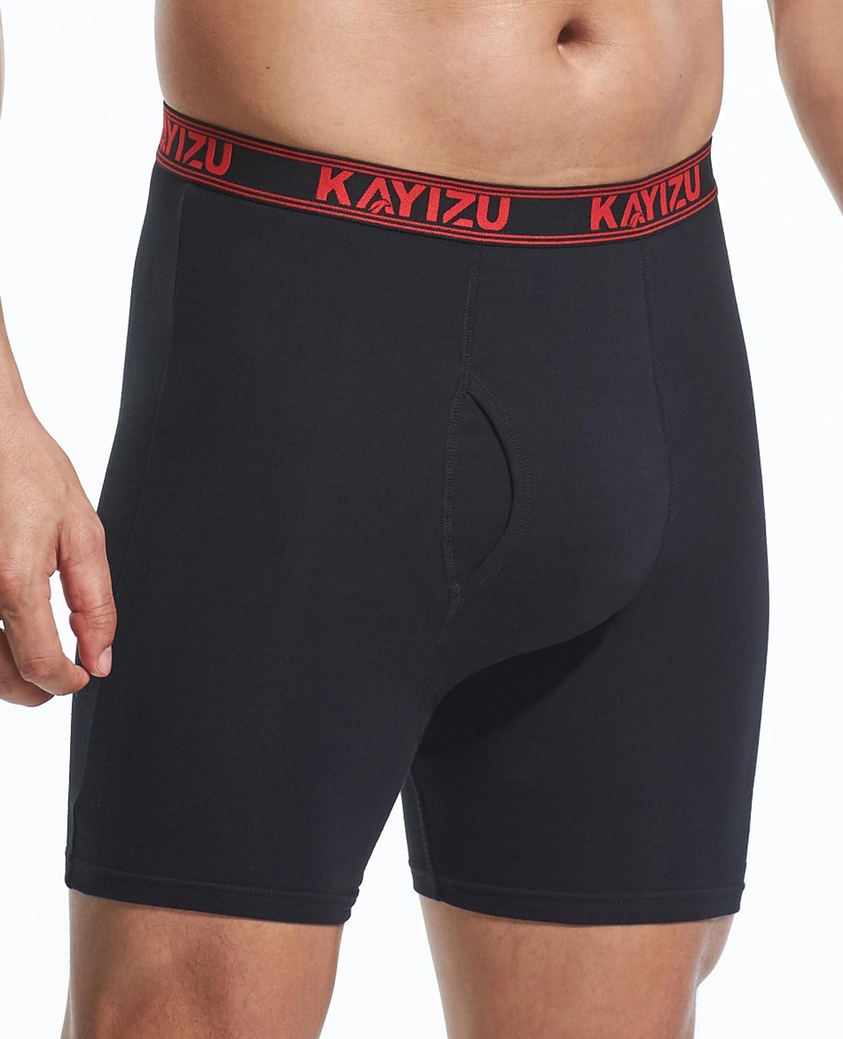 Brand Men's Underwear Ultimate Soft Cotton Boxer Brief (6-Pack)
