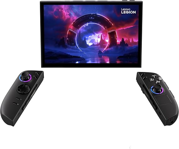 Lenovo Legion Go 2 Handheld Gaming Console | 8.8 inch OLED Display | Detachable Controllers | AMD Ryzen Z2 | 32 GB RAM | 512 GB SSD | 144 Hz | Windows 11 Home | Eclipse Black
