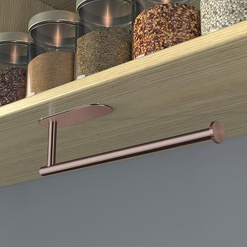 Vista 32 de VAEHOLD Soporte adhesivo para toallas de papel montado en la pared, acero inoxidable SUS304 Plata