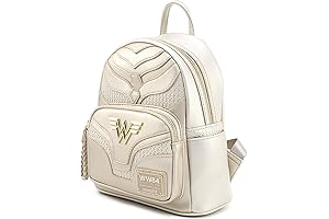Loungefly Wonder Woman Metallic Cosplay Mini Backpack