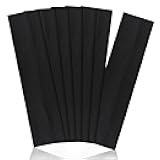 Black Headbands for Women Non Slip 7Pcs Elastic Head Bands for Women's Hair Soft Cotton Cloth Fashion Stretch Headbands for Women for Daily Workout Sports Running Yoga