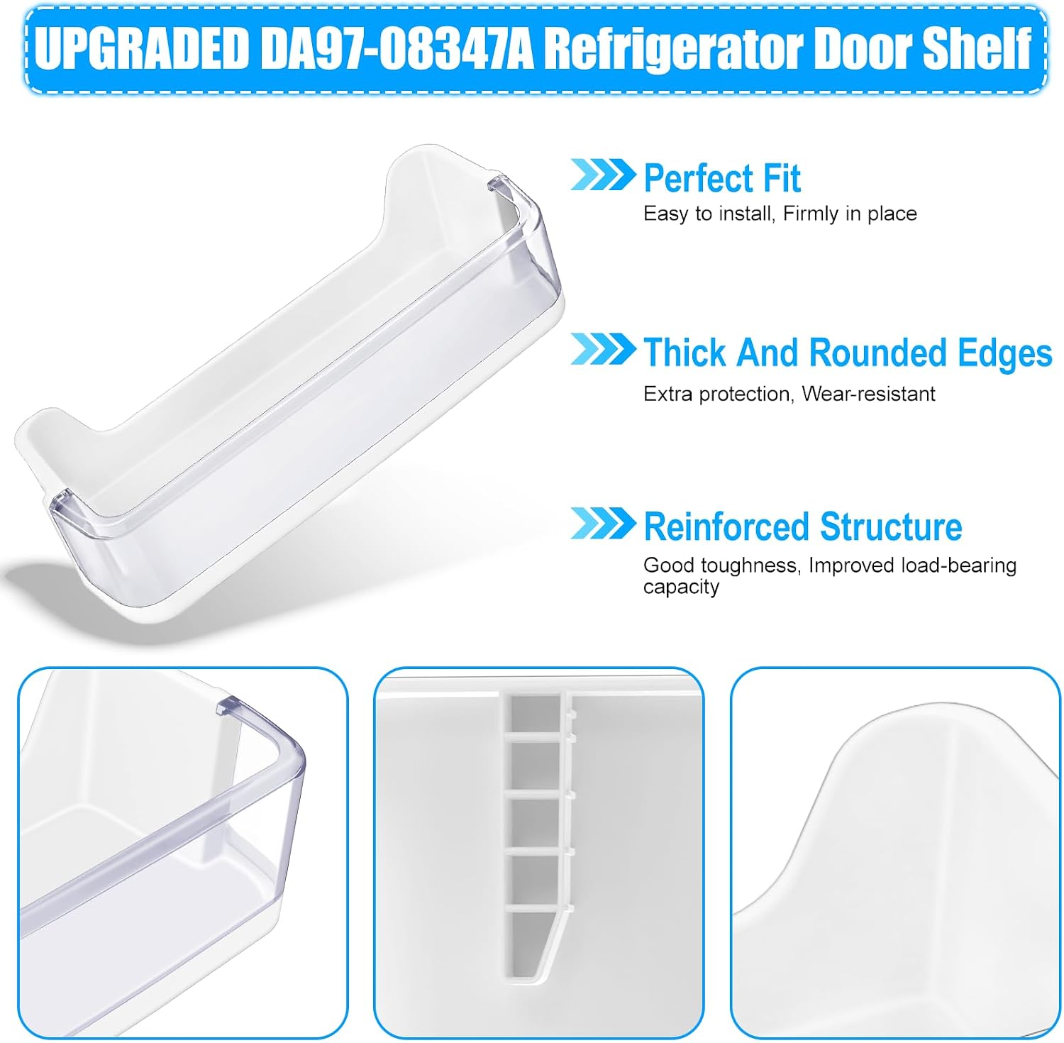 UPGRADED DA97-08347A Refrigerator Door Bin for Samsung Refrigerator Parts