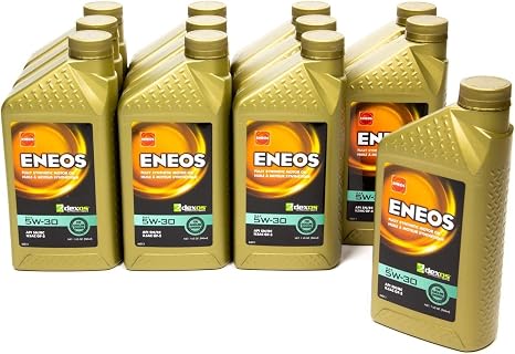 ENEOS 5W-30 Fully Synthetic Motor Oil, API SQ, dexos1 Gen3,