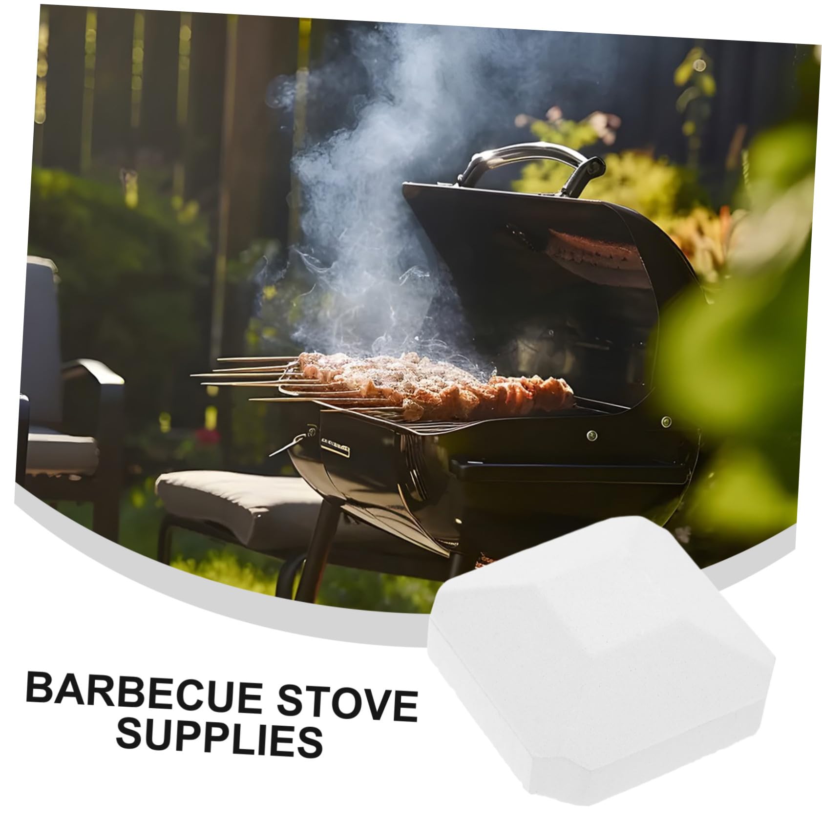 VALICLUD 10pièces Briquettes Cordelet De Rechange Pour Barbecue Gaz Extérieur Distribution Uniforme Chaleur Résistantes à Haute Température Pour Performance Du Grill