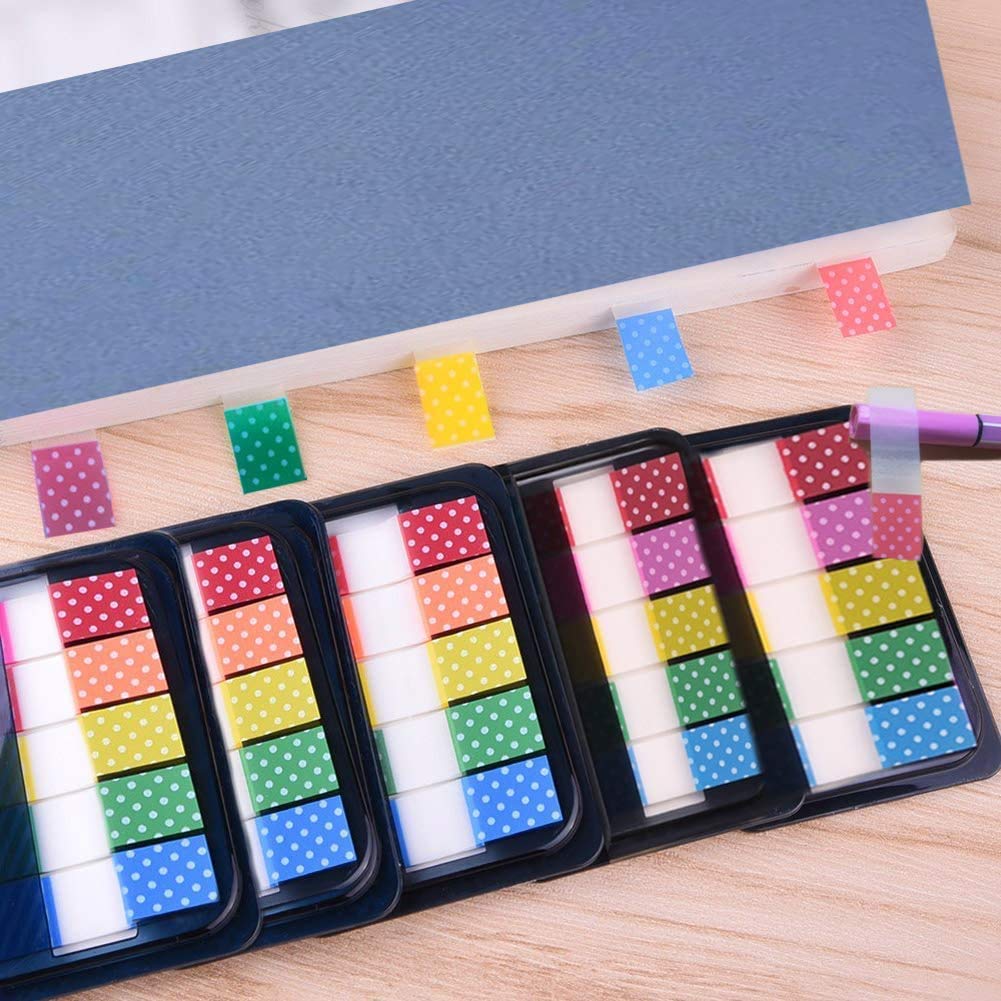 Manual Sticky Index Tab Maker - DIY Label Creator For Notes And Organization