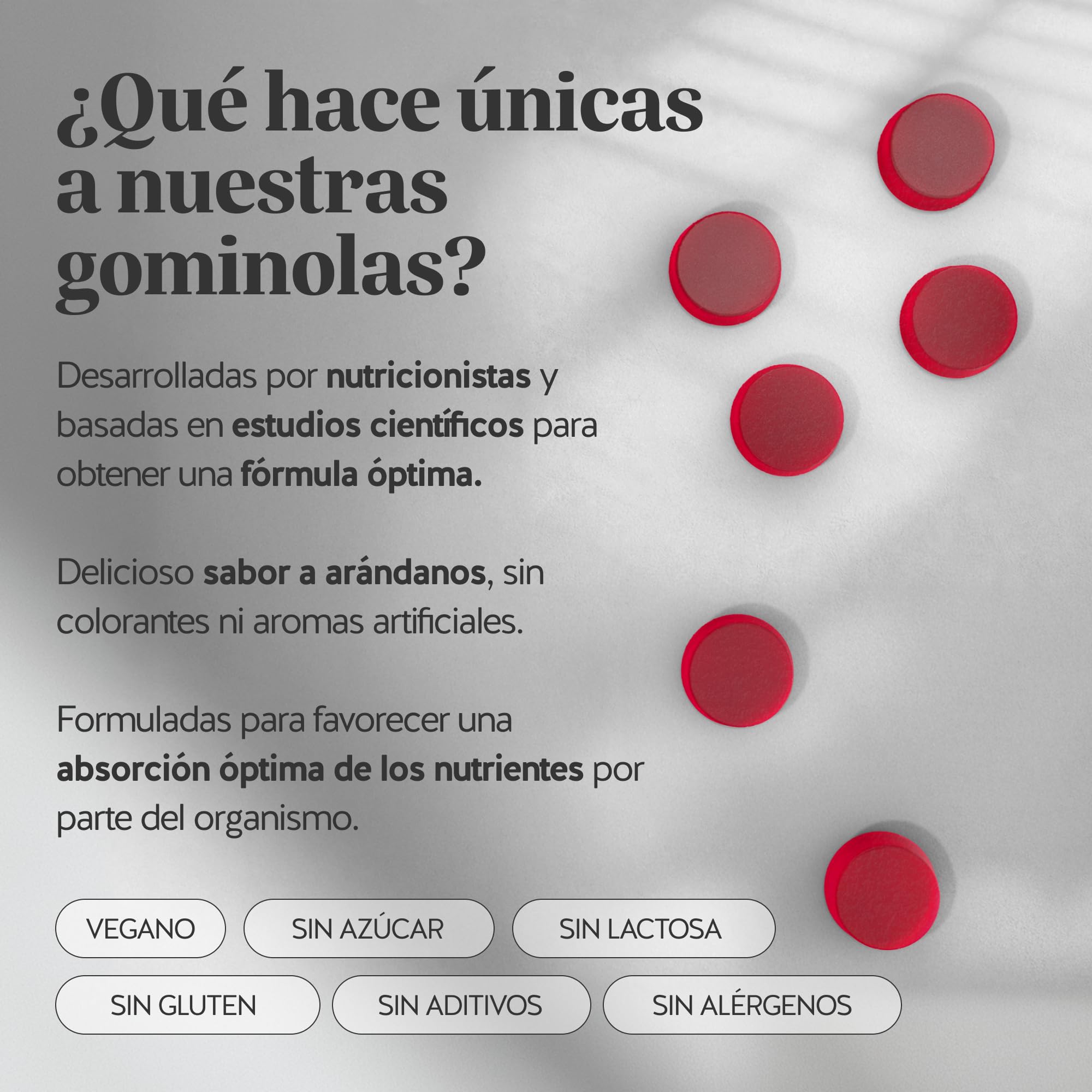 Bears with Benefits - Gominolas Zinc - Pelo & Uñas - 60 unidades | Zinc 25 mg - Zinc - Cura de 2 meses - Sin Azúcar, Vegano
