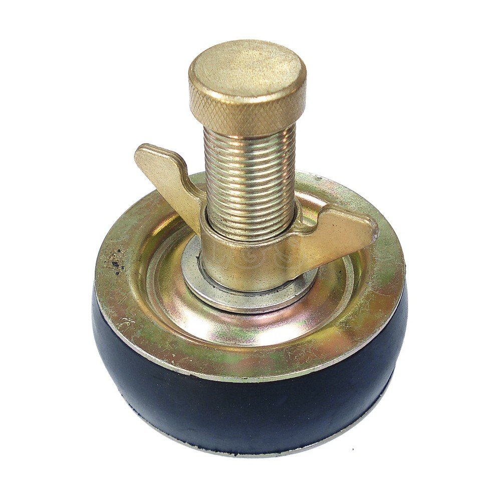 L&S Engineers Steel Drain Test Plug - 3" (75mm) Outlet 1/2" Black Alloy Steel