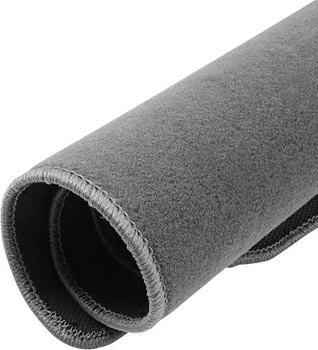 Miniatura 8 de IKON MOTORSPRTS - Alfombrillas compatibles con Cadillac XT5 2017-2024, protector de forro de nailon grisgris personalizado para automóvil, 1 2 fila,