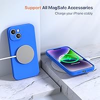 Vista 916 de Miracase Funda diseñada para iPhone 13 Pro Max con protector de pantalla, [forro de microfibra suave antiarañazos], funda protectora de silicona