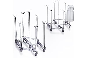 OXO Good Grips 2-Pack Retractable Bottle Rack: The Optimal Solution for Efficient Bottle Drying