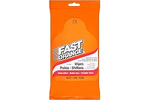 Fast Orange 25050 Hand Cleaner Wipes - The Ultimate Solution for Automotive Grease and Grime