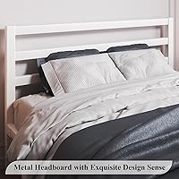 Vista 3 de Queen Size Bed Frame, Heavy Duty Platform Bed Frame with Strong Metal Foundation,Under Bed Storage,Mattress Foundation,No Box Spring Required,Easy