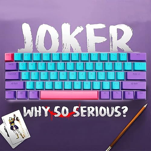 Miniatura 4 de GTSP 61 Teclas 60 por ciento, Ducky One 2 Mini Teclas Gruesas PBT OEM RGB Keycap Set con Extractor de Teclas para Cherry MX Switches GK61RK61Anne