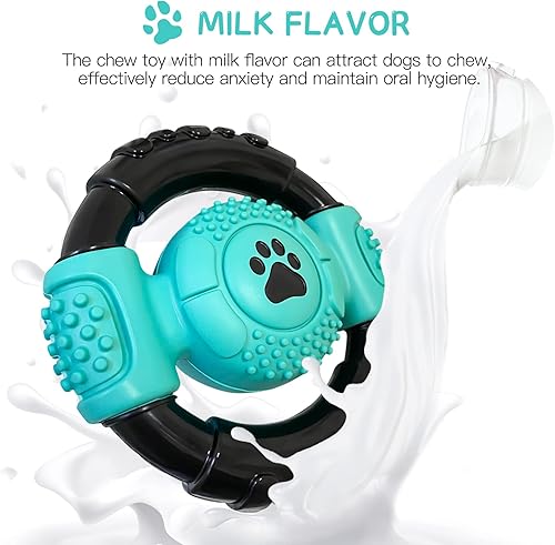 Miniatura 4 de Juguetes para perros para masticadores agresivos, juguetes chirriantes para perros grandes, medianos y pequeños, juguete indestructible de nailon