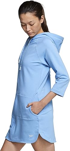 Vista 20 de Speedo - Bata de fitness acuática con capucha y cubierta, con zíper frontal completo Negro (Speedo Black)