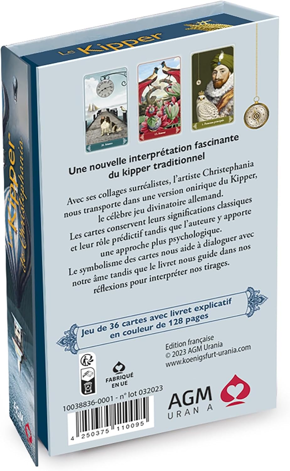 Urania - Kipper Christephania - Divinatory Oracle - Cartomancy - French Edition