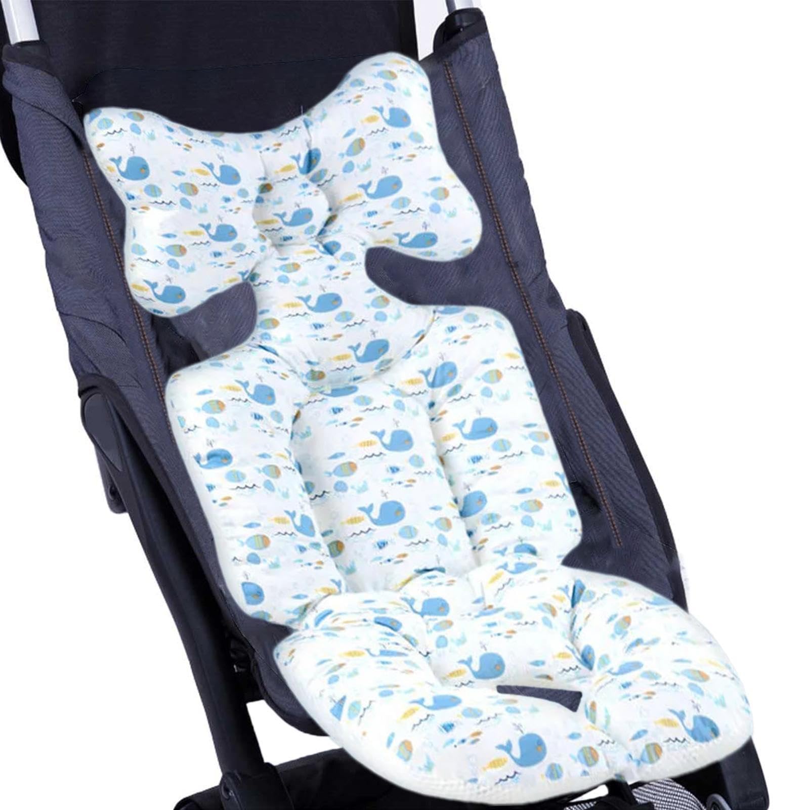 Fodera per seggiolino per passeggino, imbottitura per , cuscino di | supporto in spugna per passeggino, seggiolino e seggiolino auto