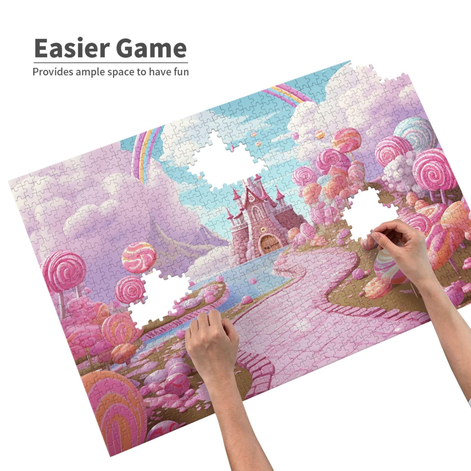 Amazon.com: Candy Land Puzzles 1000 Pieces Personalized Jigsaw