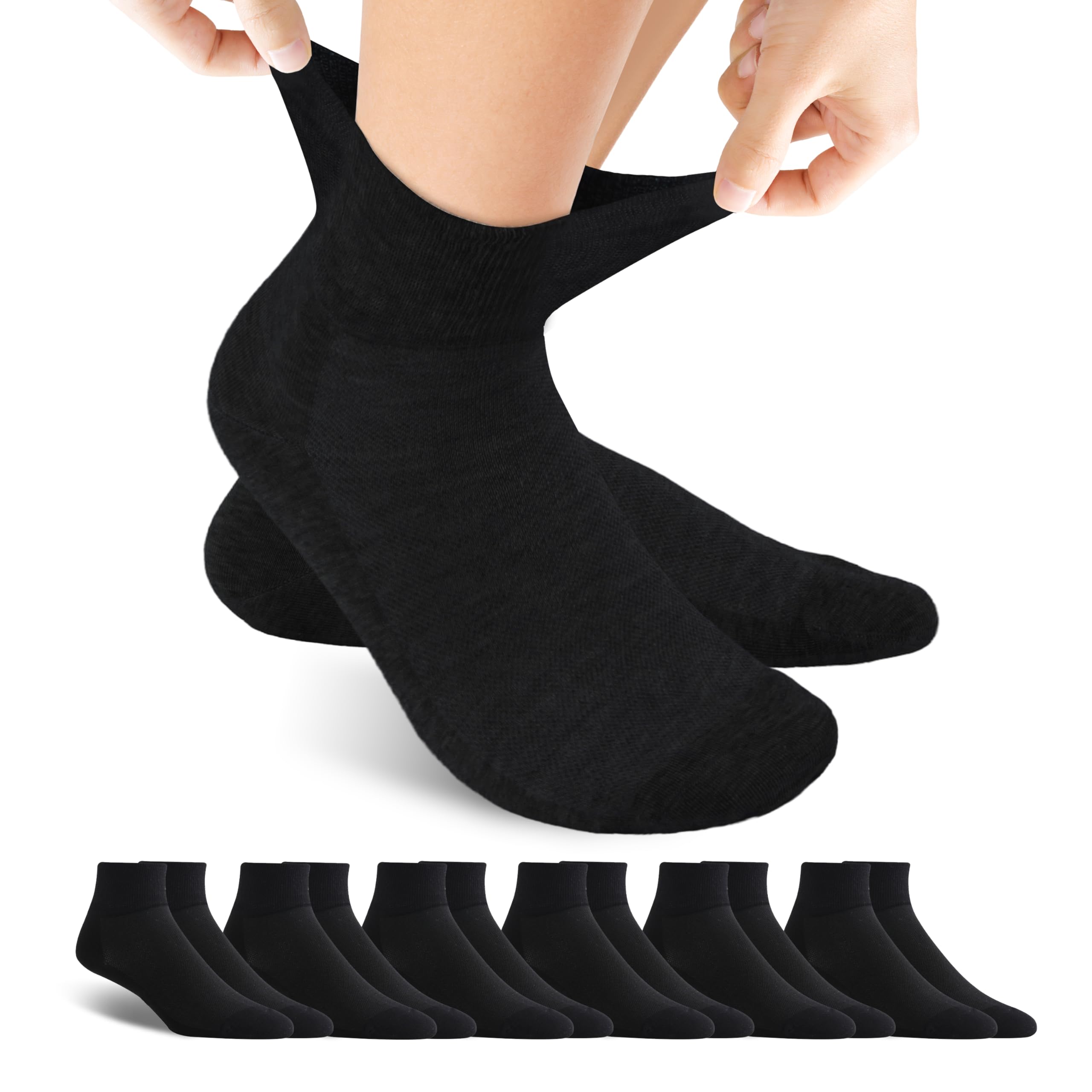 Forcool Ankle Low Cut Diabetic Socks