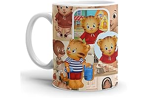 Daniel Tiger Cup: Unleash Your Child's Imagination with This Delightful Ceramic Masterpiece