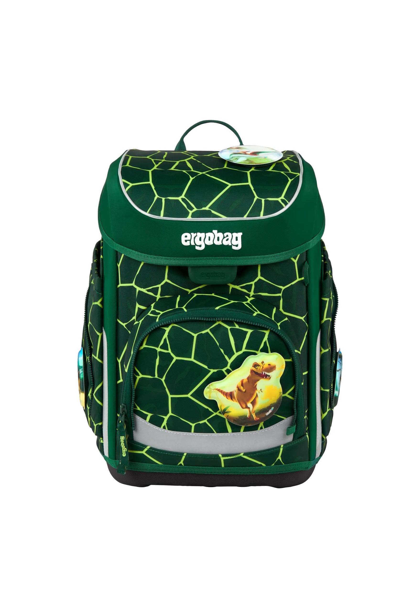 ergobag Kostka do nauki klasyczny ergonomiczny plecak szkolny 5-częściowy zestaw pierwszej klasy