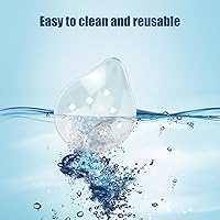 Vista 5 de 1 parche de plástico para ojos, protección ocular para adultos, cobertura de cirugía ocular (1)