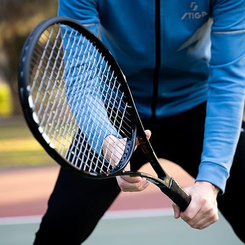 Miniatura 5 de STIGA Arena Unstrung Tennis Racket, Precision Carbon Fiber Racket Frame for Advanced & Experienced Tennis Players, Competition Approved