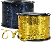 Vista 28 de BEISHIDA Juego de cintas rizadas de 12 colores surtidos, cuerdas de globos de arcoíris, 1/5 pulgadas de grosor, 264 yardas para envolver regalos