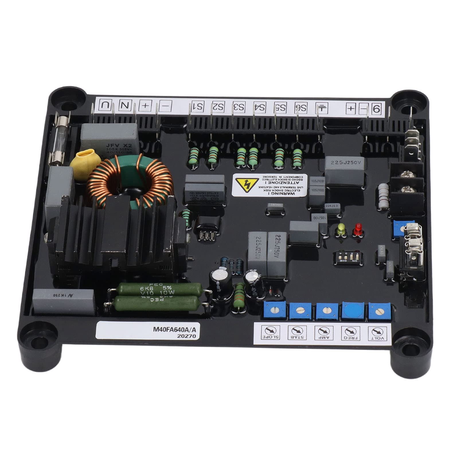 Automatischer Spannungsregler AVR-Steuermodul ABS-Gehäuse für Generator Genset M40FA640A