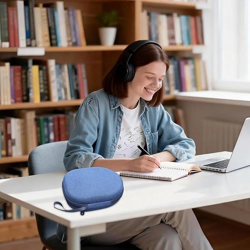 Miniatura 6 de Funda compatible con auriculares JBL Tune 510BT 520BT 720BT 770NC 670NC, Live 460NC 670NC 770NC, Sony WH-CH720N WH-CH520 y JLab, azul