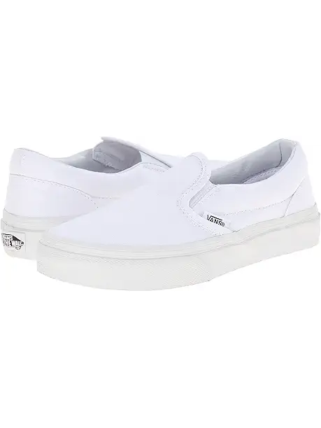 Детские кроссовки Vans Kids Classic Slip-On (Little Kid/Big Kid) на каждый день