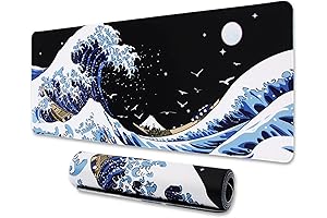 Sea Wave Gaming Laptop Mouse Pad: Elevate Your Gaming Experience