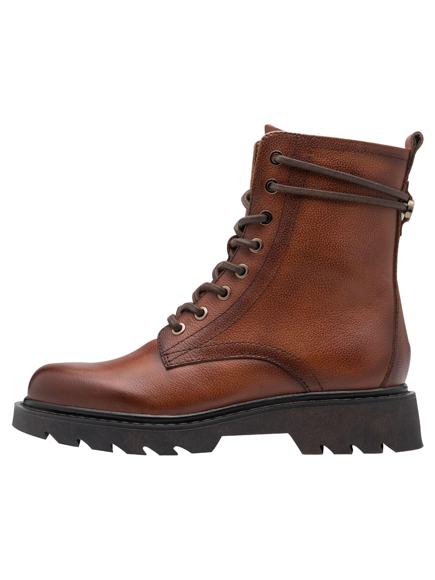 Tamaris Kobiety Tamaris Damen Lace Boot Flat 1-25219-45Buty za kostkę