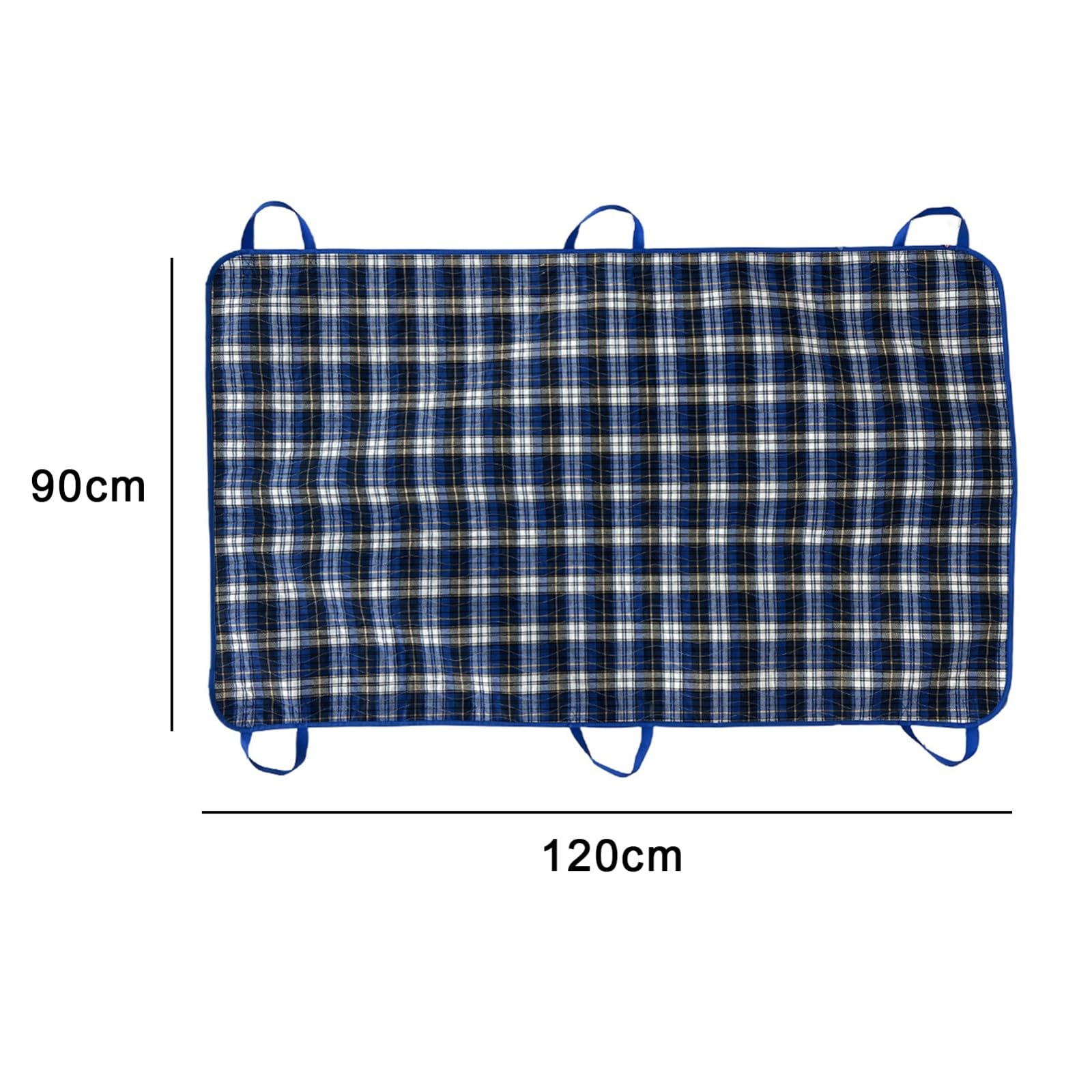 Almohadilla De Posicionamiento De Cama,Sábana De Transferencia De Pacientes Con 6 Asas Reforzadas,Sábana Reutilizable Para Pacientes Manta De Transferencia Impermeable Para Girar A,120cm
