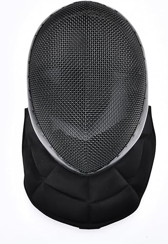 Miniatura 7 de ASAki - Máscara de esgrima LV2, CE1600N Hema Gear con forro de cobertura completa (extraíble y lavable), protección de las orejas, resiste el golpe