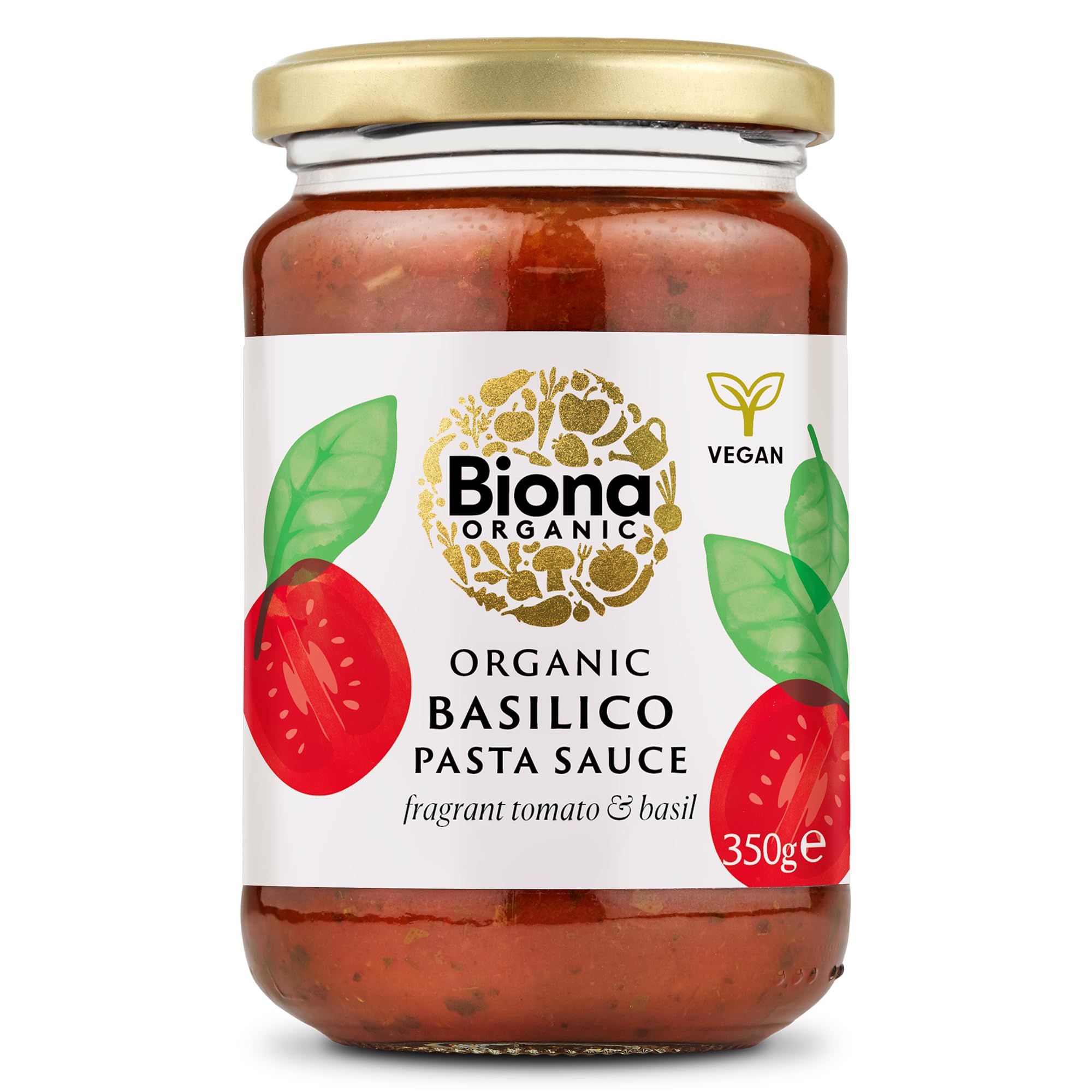 Biona Organic Basilico Pasta Sauce, 350g