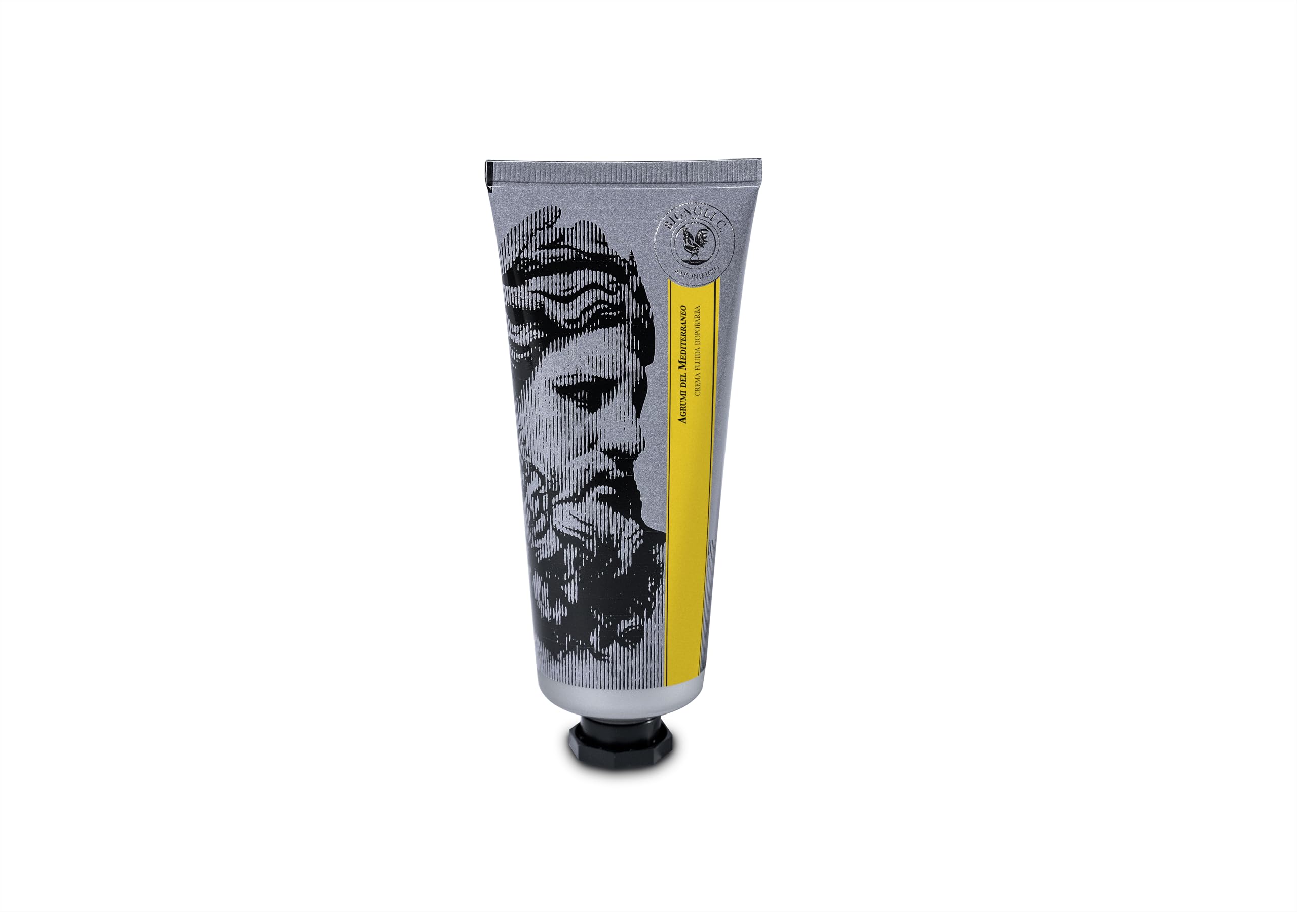 Bignoli Crema dopobarba uomo Artigianale - 75ml – Lenitiva e Idratante – Dopobarba in crema per cura personale uomo (Agrumi)