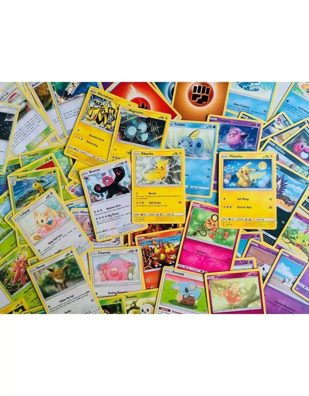 Amazon.com: 4000 Bulk Common and Uncommon pkm Card Collection : Toys & Games