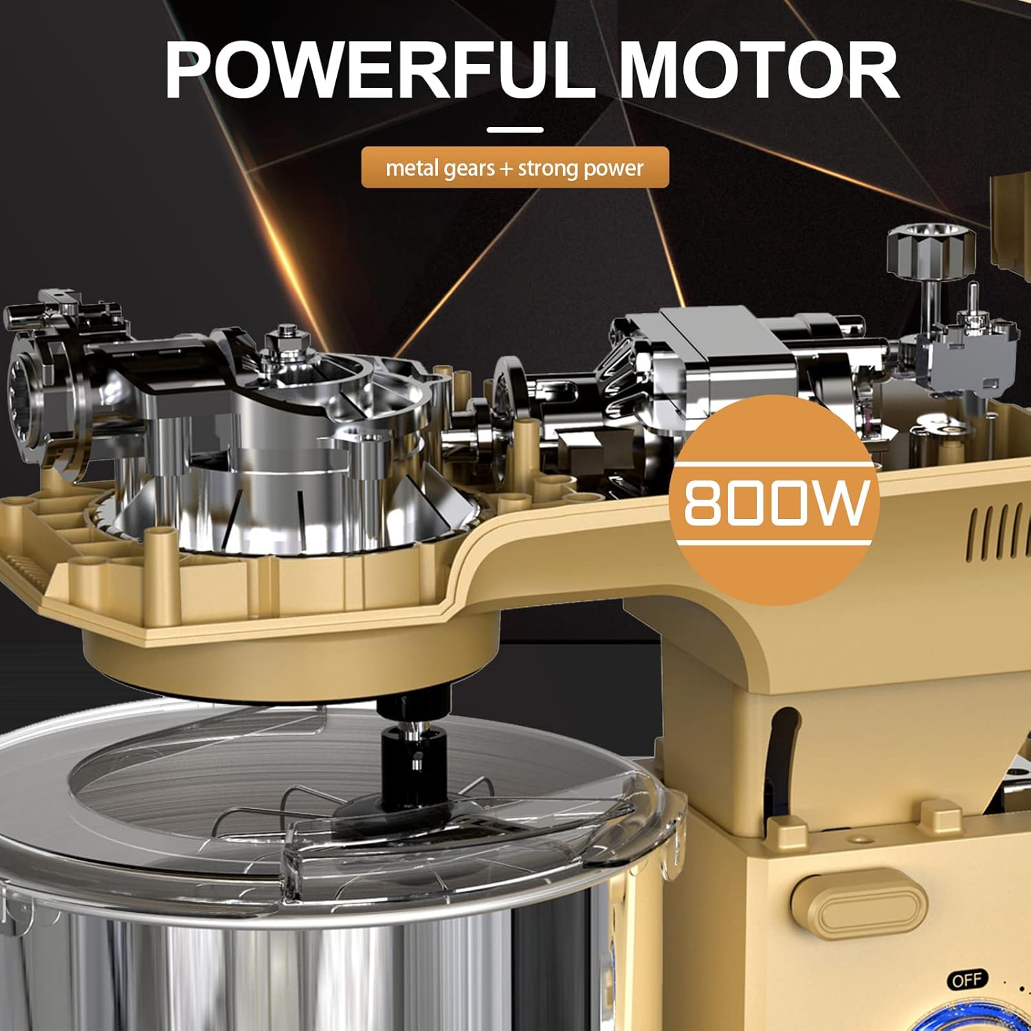 🔥 Stand Mixer, 9 Qt. 800W Electric Kitchen Mixer with Dishwasher-Safe Dough Hooks, Flat Beaters, Balloon whisk & Safety cover Attachments for Most Home Cooks Bеѕt Cуbеr Mоndау 🔥 Stand Mixer, 9 Qt. 800W Electric Kitchen Mixer with Dishwasher-Safe Dough Hooks, Flat Beaters, Balloon whisk & Safety cover Attachments for Most Home Cooks