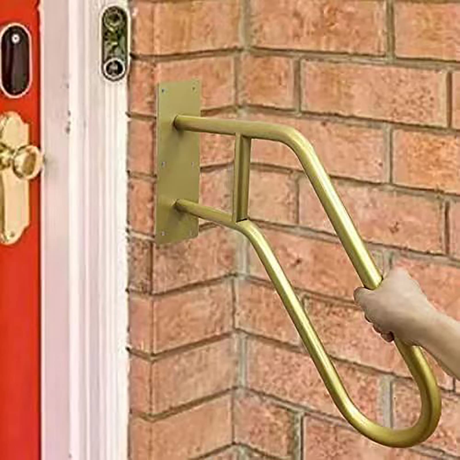 Rampes pour marches extérieures de garage : main courante murale antidérapante de 22.8"
