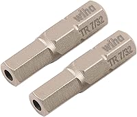 Vista 1 de Wiha 71977 Seguridad Hex Insertar Bit (2 unidades), 7/32" X 25 Mm